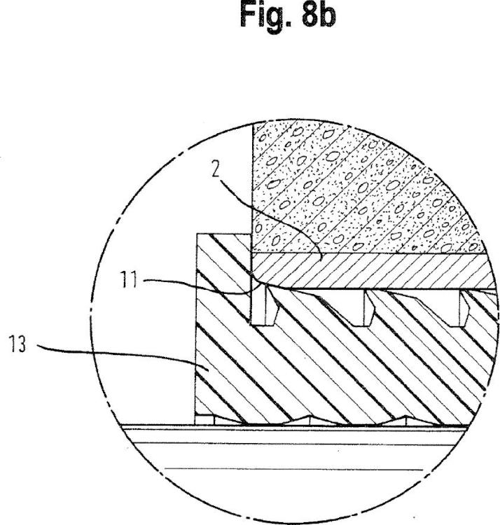 Ilustración 8 de la Galería de ilustraciones de Sistema para embeber un conducto sellable para la canalización de un tubo o un cable en una pared o en un suelo que va a ser producido mediante un procedimiento de moldeo, y procedimiento para embeber tal conducto