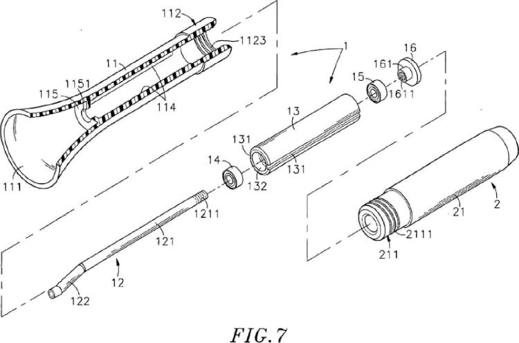 Ilustración 7 de la Galería de ilustraciones de Conjunto de tubo pulverizador de una pistola pulverizadora giratoria