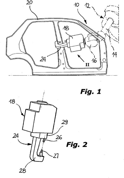 Dispositivo de soldadura por resistencia, particularmente para soldar porciones de una carrocería de vehículo a motor.