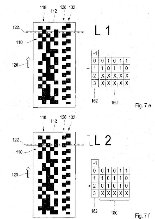 Ilustración 9 de la Galería de ilustraciones de Dispositivos y procedimientos para la detección de códigos de barras ópticos