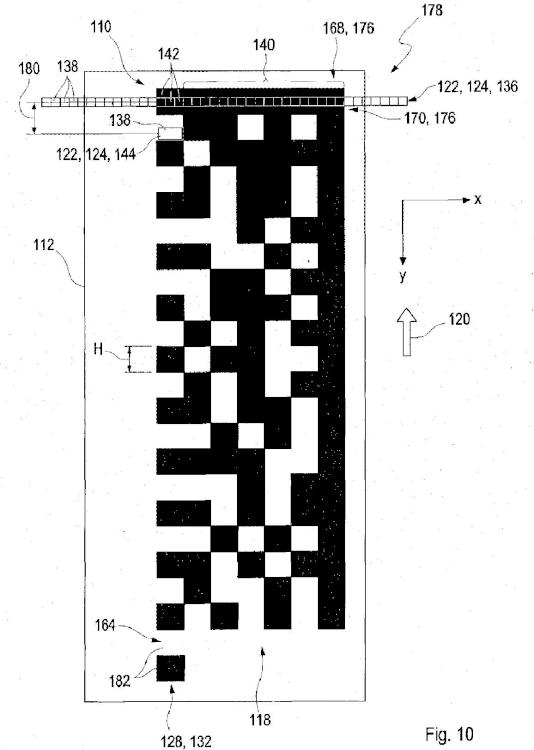 Ilustración 17 de la Galería de ilustraciones de Dispositivos y procedimientos para la detección de códigos de barras ópticos