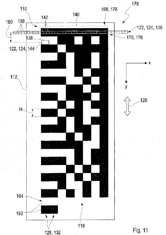 Ilustración 18 de la Galería de ilustraciones de Dispositivos y procedimientos para la detección de códigos de barras ópticos