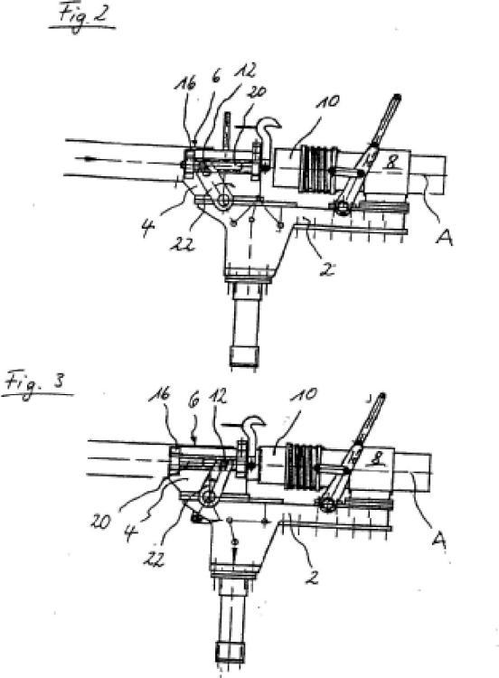 Ilustración 2 de la Galería de ilustraciones de Dispositivo de acoplamiento para la unión separable de una antena remolcada