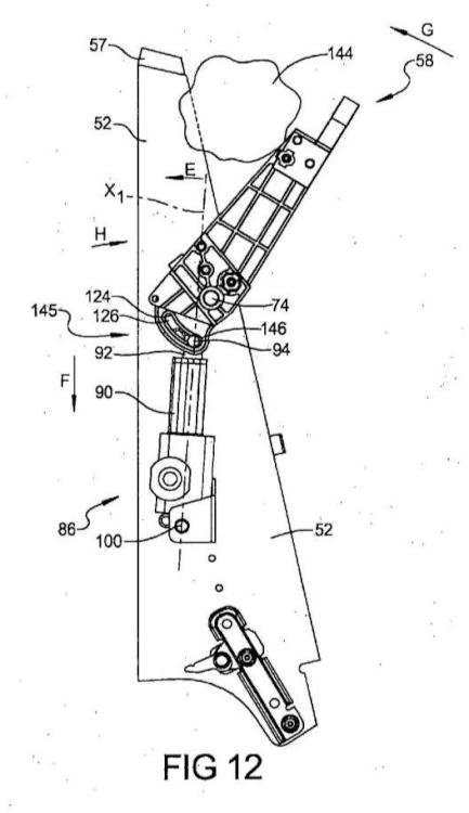 Ilustración 10 de la Galería de ilustraciones de Sistema de rotación y liberación de un reposacabeza accionado por motor de un miembro de mueble