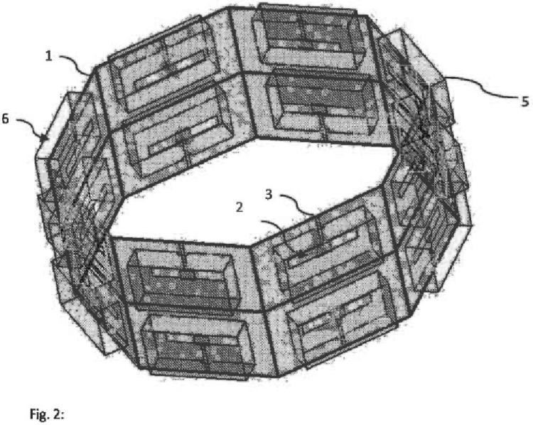 Ilustración 2 de la Galería de ilustraciones de Array aplicador de campo electromagnético con sensores de campo integrantes para la corrección implícita del acoplamiento mutuo y la desadaptación