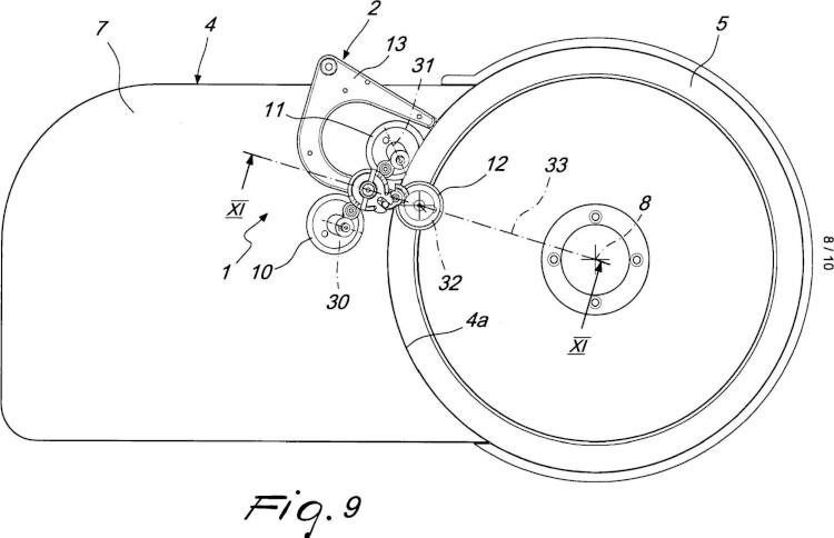 Ilustración 8 de la Galería de ilustraciones de Dispositivo afilador universal para máquinas de cortar con hoja circular