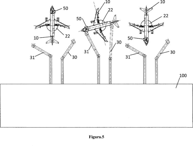 Ilustración 5 de la Galería de ilustraciones de Método para reducir el tiempo de estacionamiento de los aviones en la terminal, y configuración de la terminal para aplicar ese método