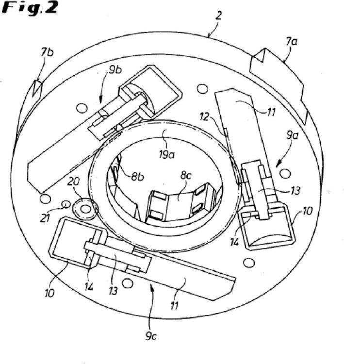 Ilustración 2 de la Galería de ilustraciones de Mandril de sujeción de una máquina herramienta para mecanizar una pieza de trabajo tubular rotativa