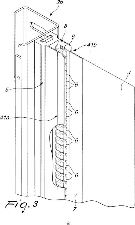 Ilustración 3 de la Galería de ilustraciones de Dispositivo para detectar la velocidad de la cortina de una puerta de enrollamiento rápido