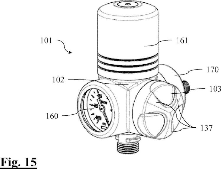Ilustración 10 de la Galería de ilustraciones de Regulador para sistemas de succión y/o suministro de fluido para uso médico