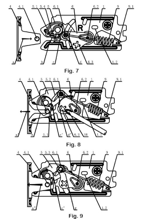 Ilustración 4 de la Galería de ilustraciones de Dispositivo regulador de desmontaje y montaje usado para un panel de cajón