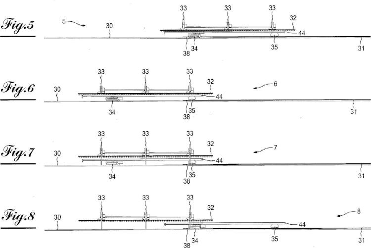 Ilustración 2 de la Galería de ilustraciones de Procedimiento y sistema de prolongación de una vía de ferrocarril