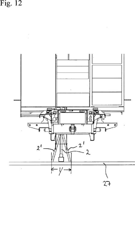 Ilustración 12 de la Galería de ilustraciones de Dispositivo de rastreo para realizar rastreos del suelo desde el interior de un vehículo así como vehículo provisto de tal dispositivo de rastreo