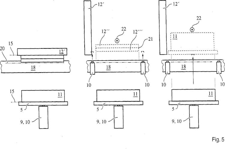 Ilustración 5 de la Galería de ilustraciones de Procedimiento para el cambio de la herramienta superior e inferior de una empaquetadora