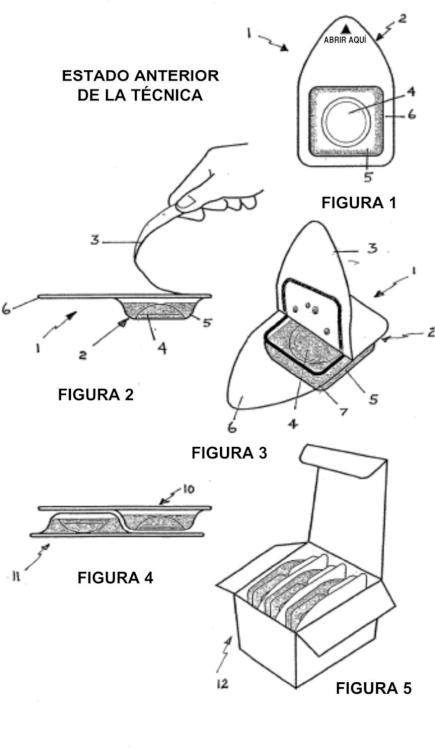 Ilustración 1 de la Galería de ilustraciones de Envase para lentes de contacto bandas desechables