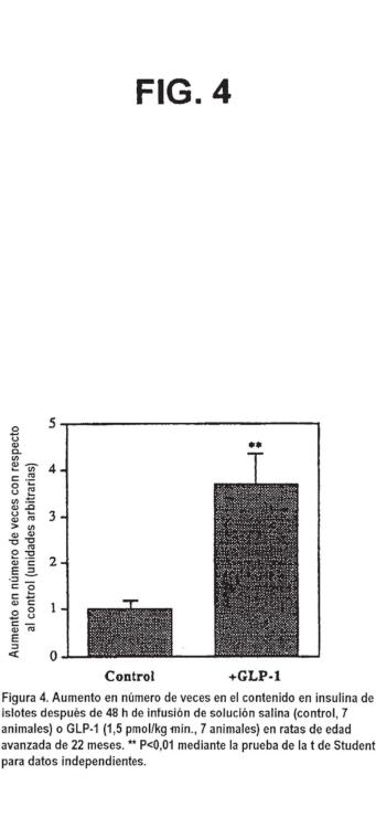 Ilustración 4 de la Galería de ilustraciones de Diferenciación de células no productoras de insulina en células productoras de insulina mediante GLP-1 o exendina-4 y utilizaciones de las mismas