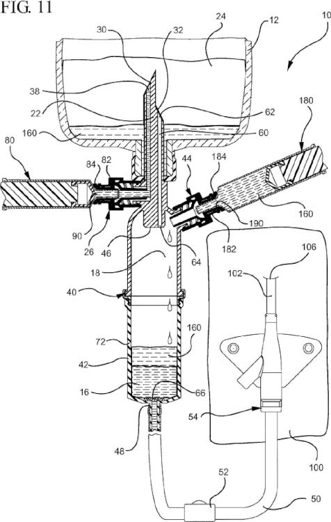 Ilustración 14 de la Galería de ilustraciones de Sistemas y métodos para proporcionar un equipo cerrado de ventilación de fármaco peligroso por vía intravenosa