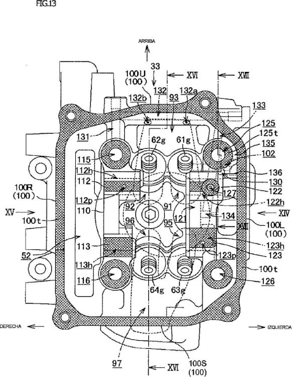 Ilustración 13 de la Galería de ilustraciones de Aparato de válvula variable para motor de combustión interna de tipo OHC