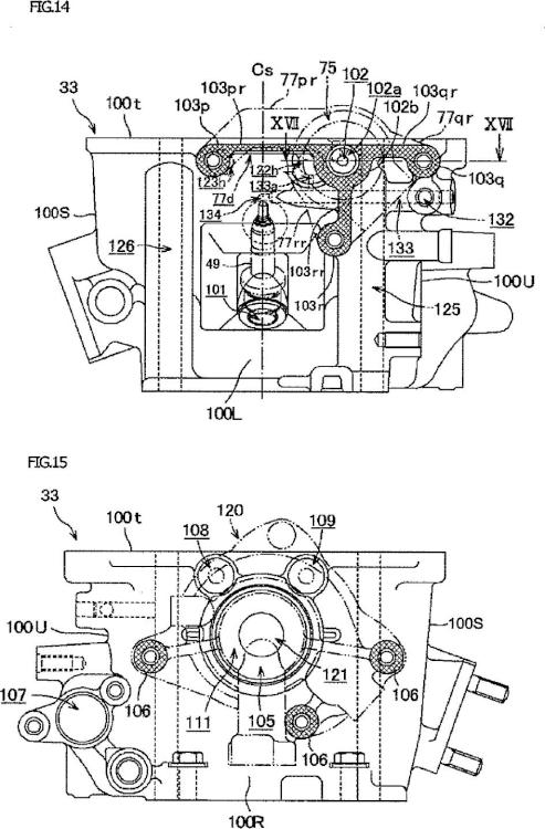 Ilustración 14 de la Galería de ilustraciones de Aparato de válvula variable para motor de combustión interna de tipo OHC