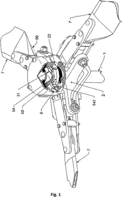 Ilustración 1 de la Galería de ilustraciones de Junta universal de velocidad constante para rotor de helicóptero