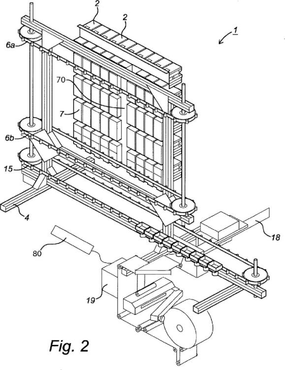 Ilustración 2 de la Galería de ilustraciones de Un aparato para envasar cantidades dosificadas de medicamentos y procedimiento para hacer funcionar dicho aparato