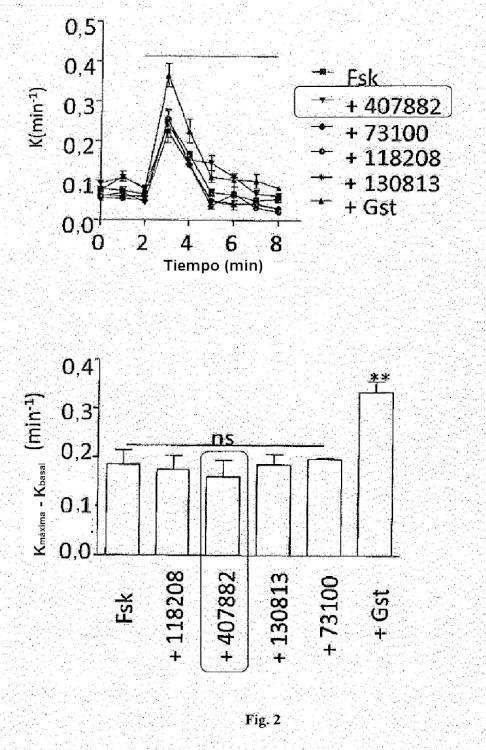Ilustración 2 de la Galería de ilustraciones de Compuestos como moduladores de una proteína CFTR mutante y su uso para el tratamiento de enfermedades asociadas con el mal funcionamiento de la proteína CFTR