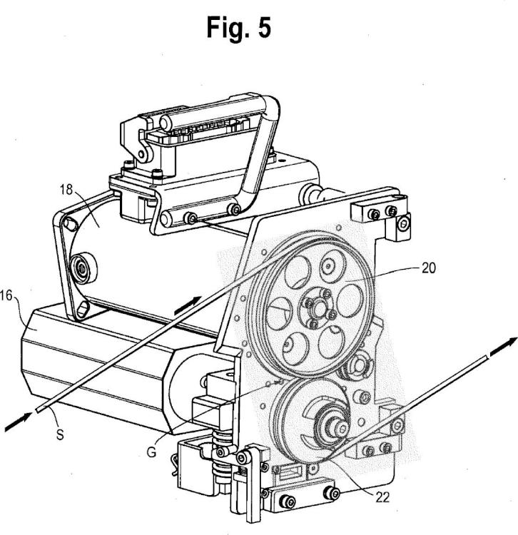 Ilustración 5 de la Galería de ilustraciones de Cabeza modular de alimentación para una máquina de flejar con motor de inversión