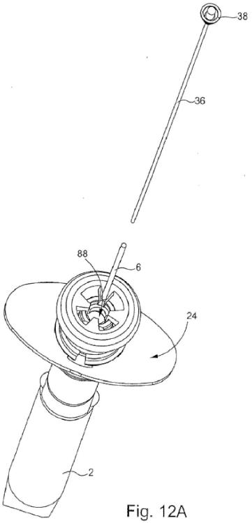 Ilustración 11 de la Galería de ilustraciones de Dispositivo de inyección de un implante sólido o semisólido