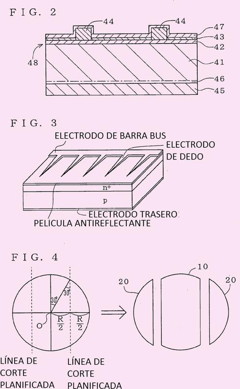Módulo de célula solar y procedimiento de fabricación del mismo.