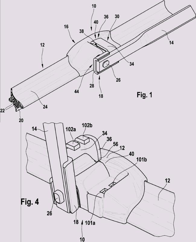 Dispositivo de conexión para un brazo de limpiaparabrisas.