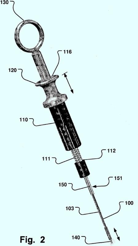 Dispositivo de suministro intravascular de un implante médico.