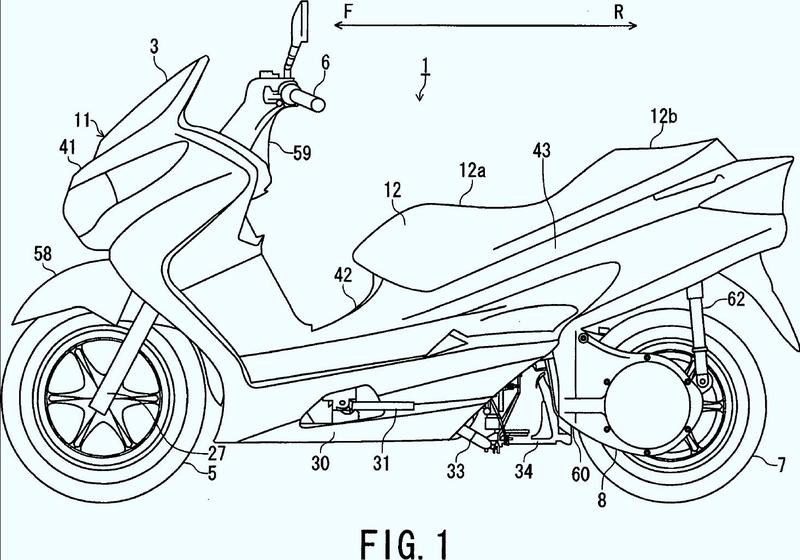 Motocicleta tipo scooter equipada con sistema de pila de combustible.