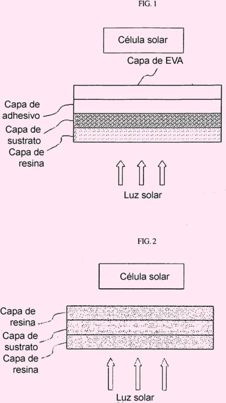 Lámina trasera de célula solar que incluye un copolímero basado en flúor, y método para fabricar la misma.