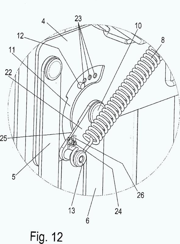 Dispositivo para la regulación de la altura de una bandeja guiada en un aparato electrodoméstico sobre al menos una guía extensible.
