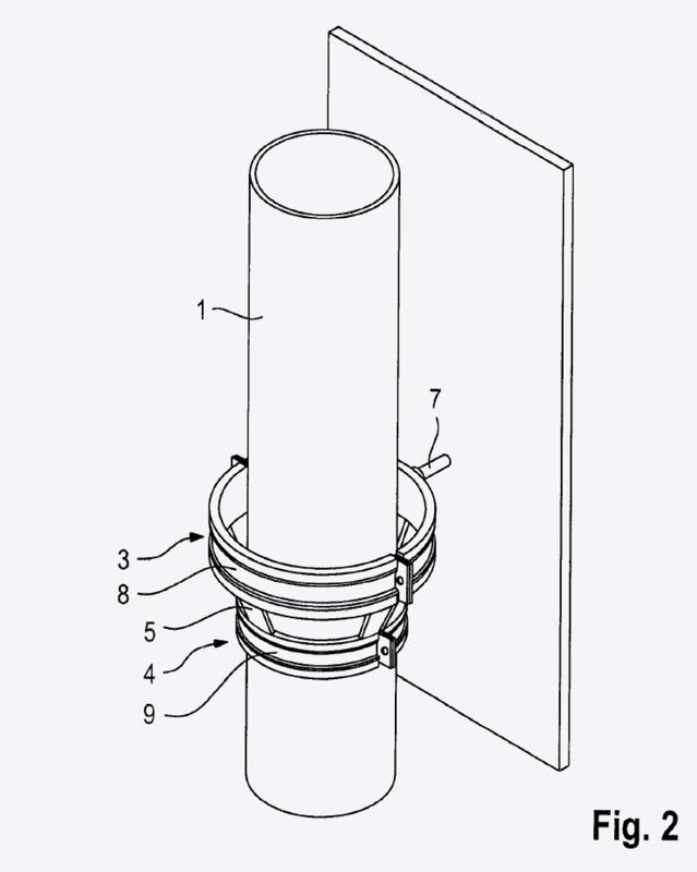 Sistema de fijación de tubos de alta insonorización.