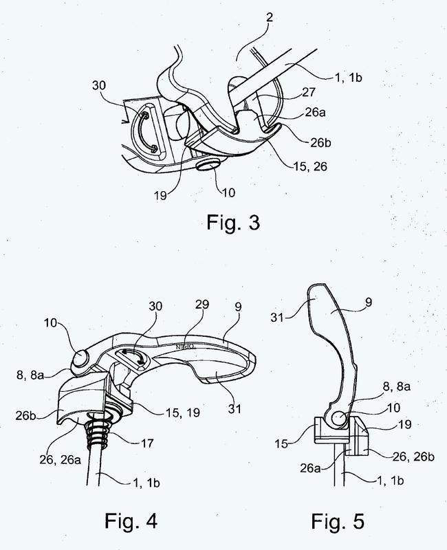Sistema de fijación de un accesorio a una bicicleta.
