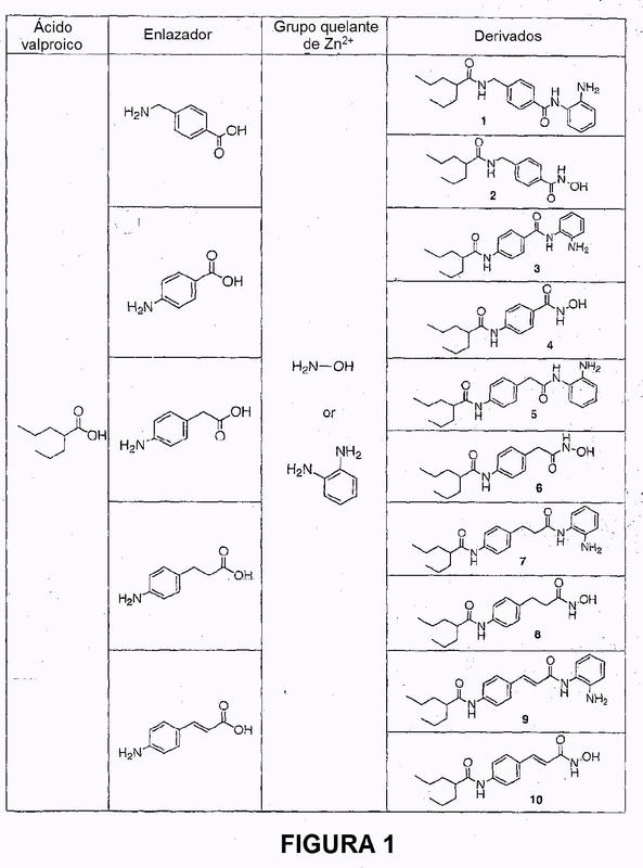 Ácidos grasos de cadena corta unidos a motivos quelantes de Zn2+ como una clase novedosa de inhibidores de histona deacetilasa.