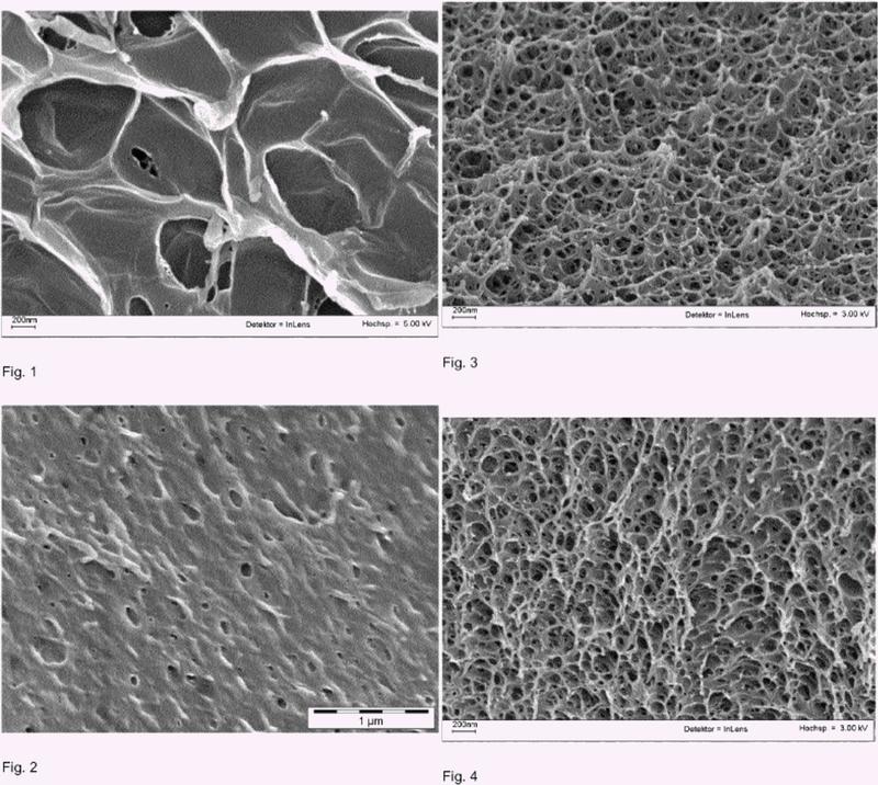 Proceso para producir espumas poliméricas nanoporosas.