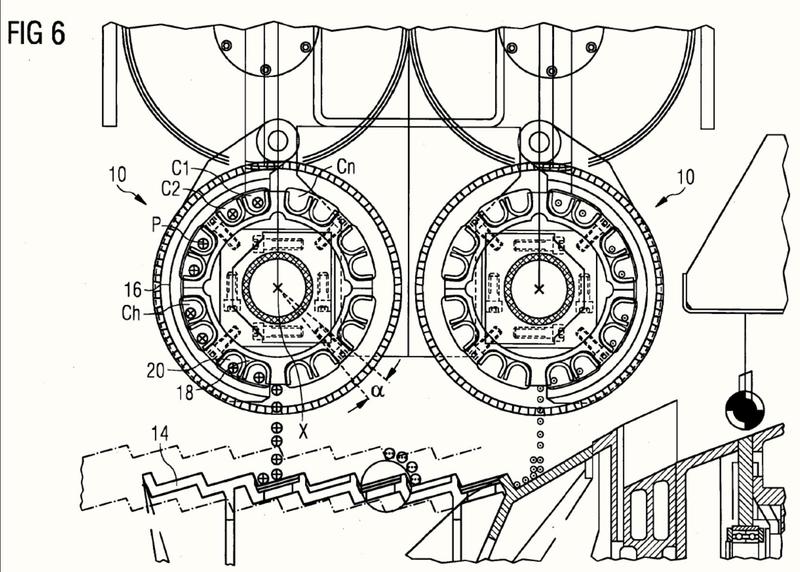 Ilustración 3 de la Galería de ilustraciones de Aparato, sistema y procedimiento para manipular productos laminados largos procedentes de diferentes líneas de un tren de laminación