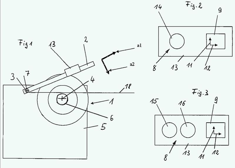 Procedimiento y aparato para determinar las dimensiones geométricas de una rueda.