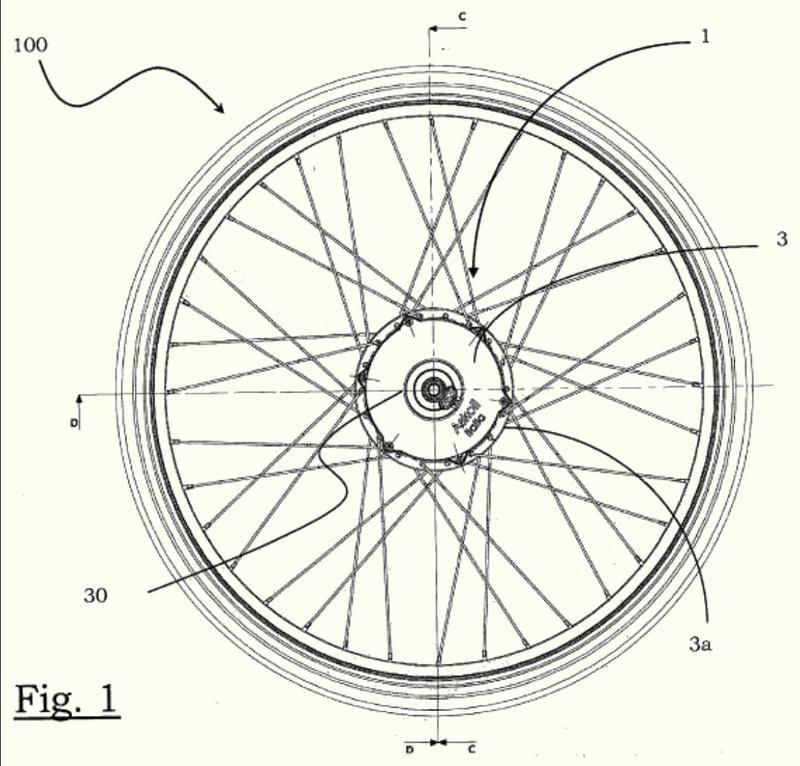 Motor de buje de rueda de una bicicleta eléctrica y bicicleta eléctrica que comprende dicho motor de buje de rueda.