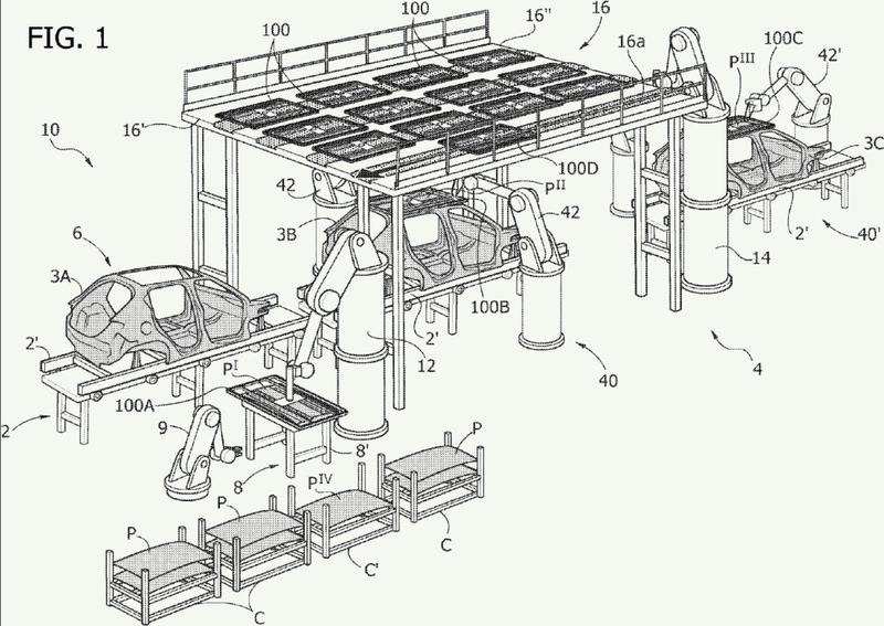 Sistema para montar un componente sobre una estructura de carrocería de un vehículo de motor.