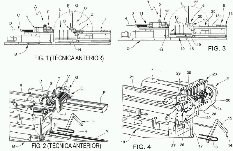 Máquina dobladora para hacer curvas con forma de U en tuberías.