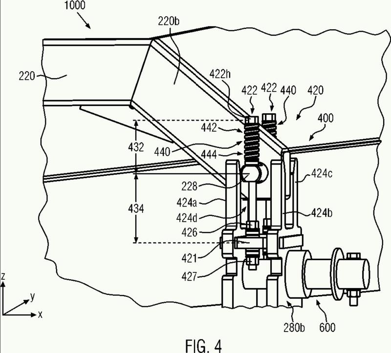 Ilustración 3 de la Galería de ilustraciones de Dispositivo y método para transportar y almacenar una pala de turbina eólica
