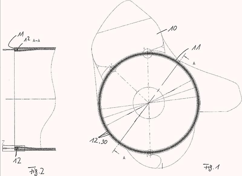 Dispositivo de fijación para la fijación de una pala de rotor en un buje de rotor de un aerogenerador.