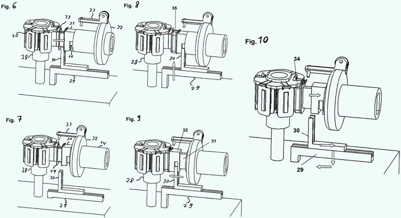 Método y dispositivo para el bobinado de disposiciones de polos en forma de estrella para estatores de motores de rotor interno.