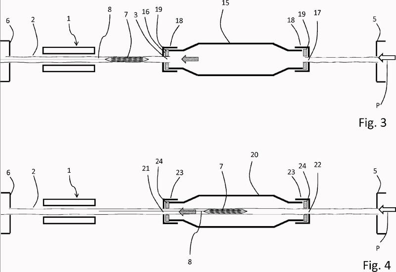 Ilustración 3 de la Galería de ilustraciones de Disposición y procedimiento para preparar una endoprótesis para implantación con una envuelta