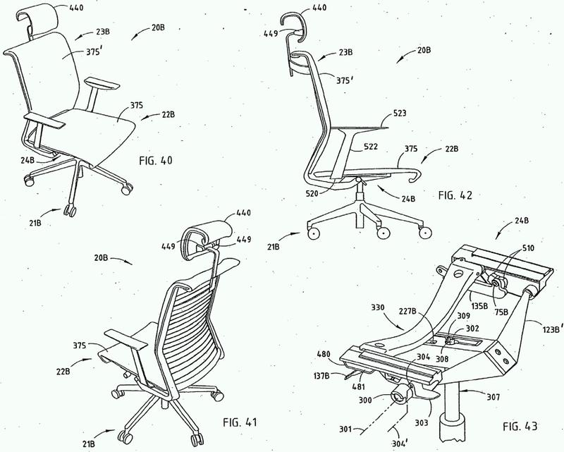Ilustración 3 de la Galería de ilustraciones de Función de tensión y parada de respaldo combinada para una unidad de asiento