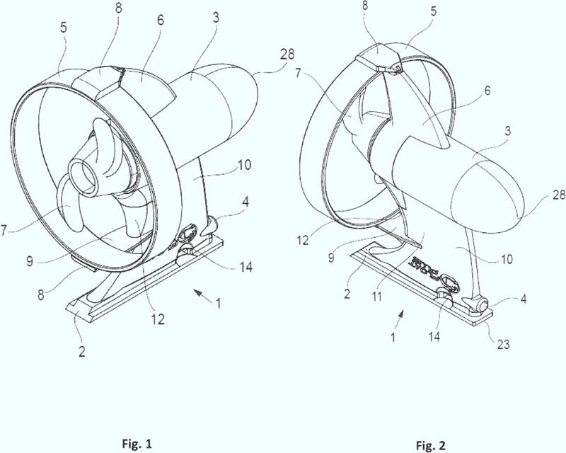 Accionamiento electromecánico para un dispositivo flotable.