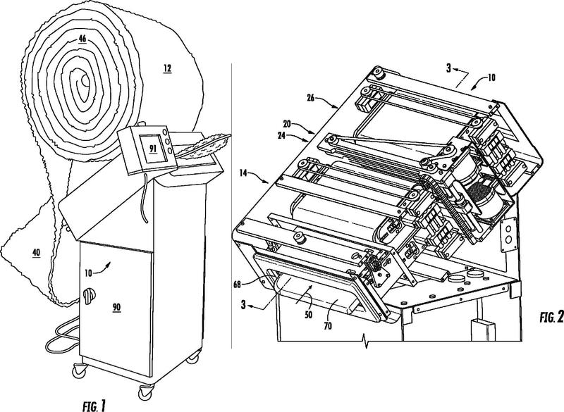 Ilustración 4 de la Galería de ilustraciones de Máquina y método para fabricar productos de amortiguación inflados